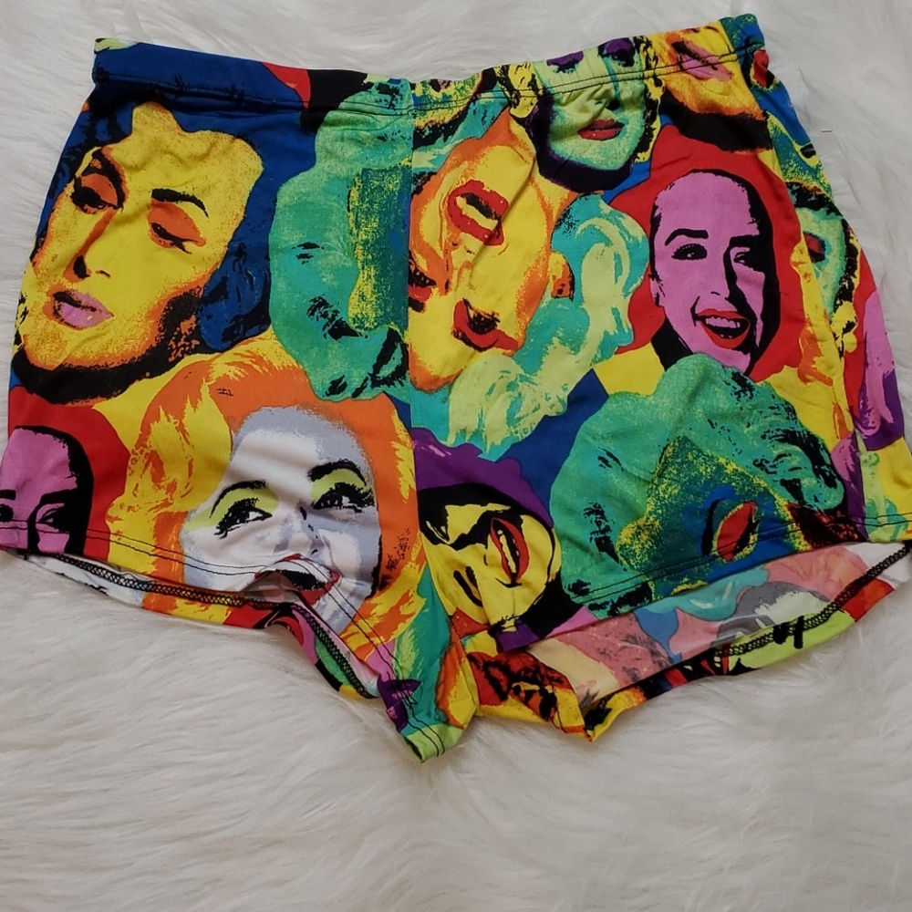 Barocco multicolored printed top and short set - Picture 7 of 8